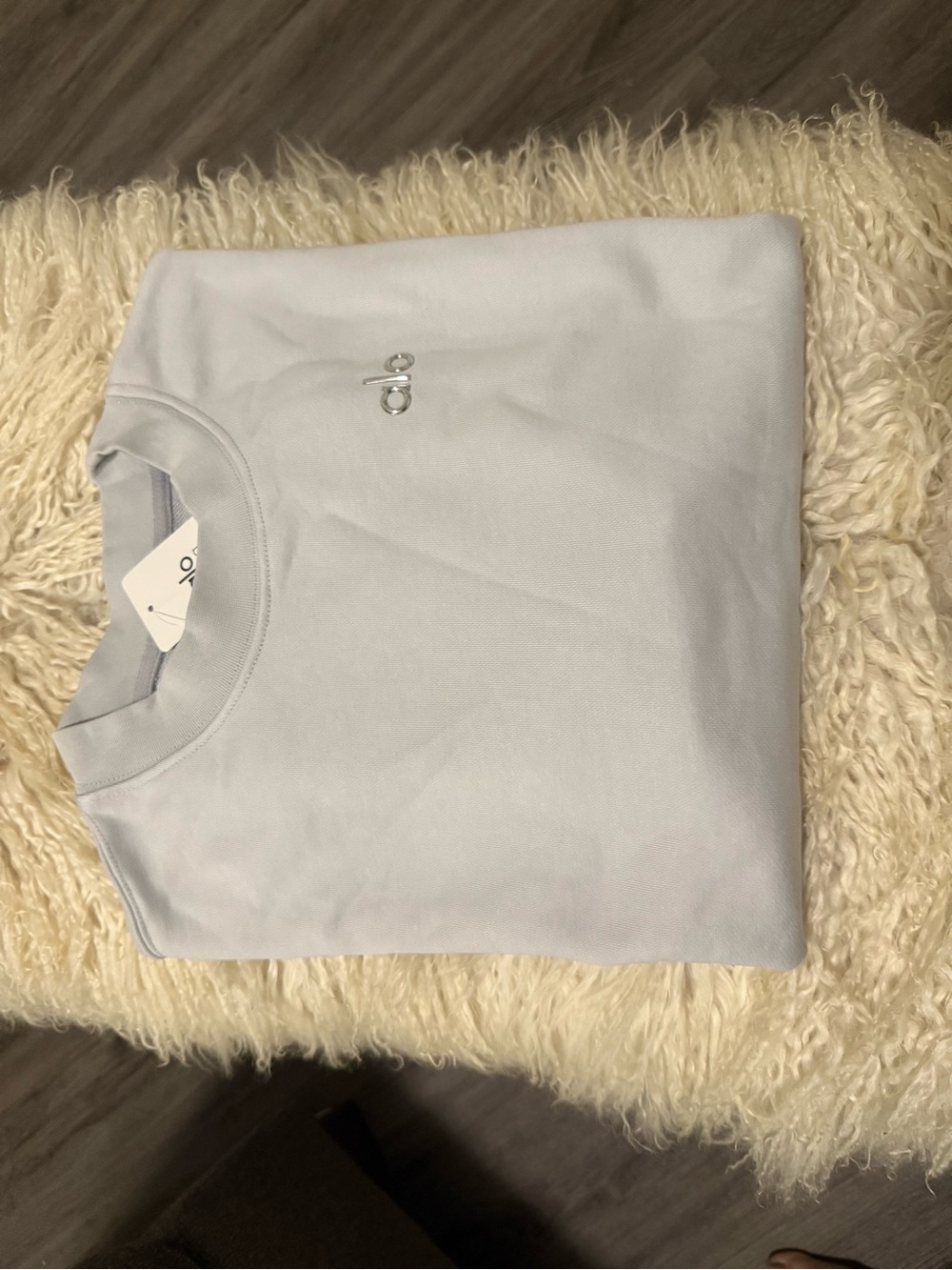 Men's Light Blue Crewneck Sweatshirt - Unbranded
